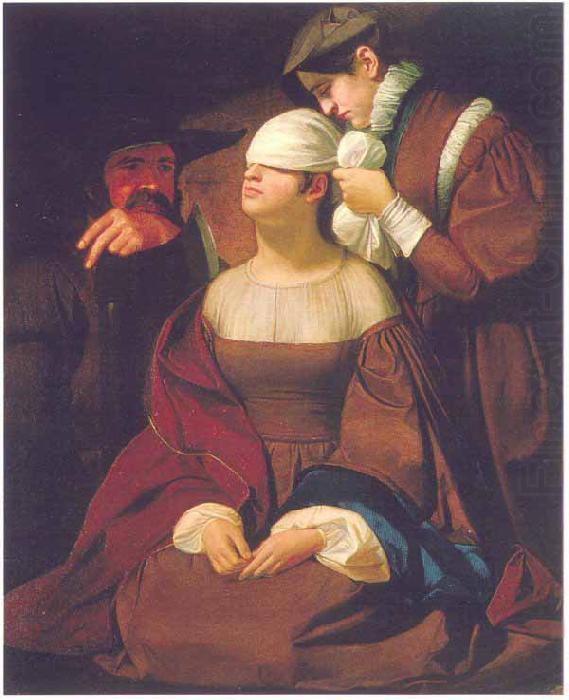 George Willison Lady Jane Grey Preparing for Execution china oil painting image